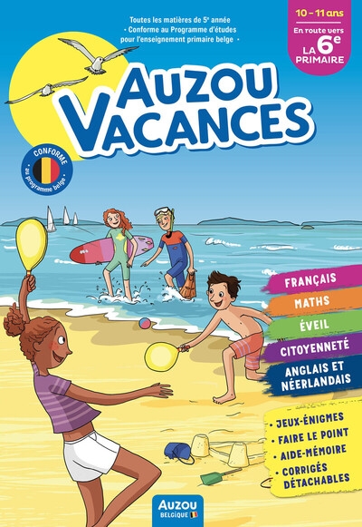 Auzou vacances - en route vers la 6e primaire - Image principale