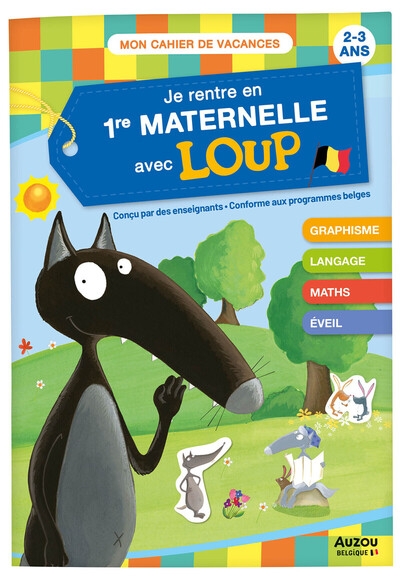 Je rentre en première maternelle avec loup - Image principale