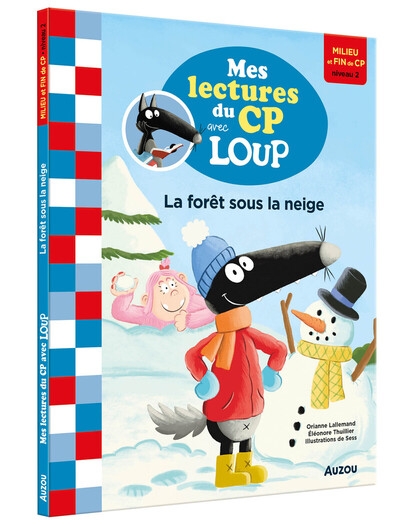 La foret sous la neige - mes lectures du cp avec loup - Image principale