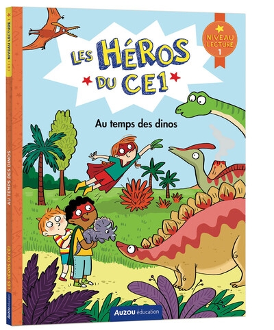 Les héros du ce1 - niveau 1 - au temps des dinos - Image principale