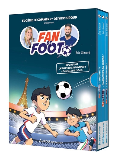 Coffret bibliothèque 2 - fan de foot - tomes 4 à 6 - Image principale