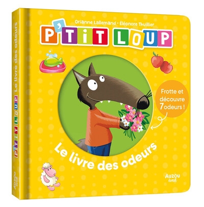 P'tit loup - le livre des odeurs - Image principale