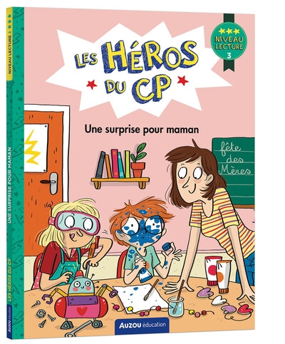 Les héros du cp - niveau 3 - une surprise pour maman - Image principale
