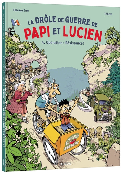 La drôle de guerre de papi et lucien - tome 4 opération : résistance ! - Image principale