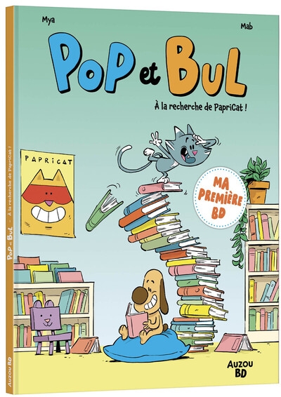 Pop et bul - tome 01 à la recherche de papricat ! - Image principale