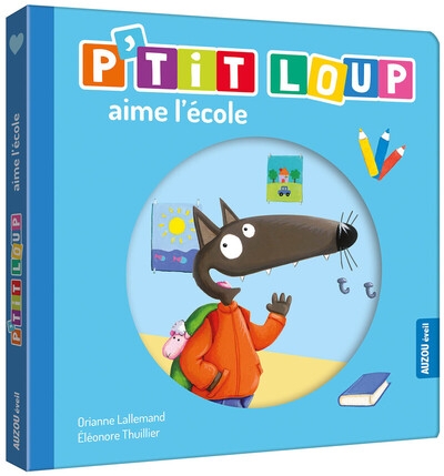 P'tit loup aime l'école - Image principale