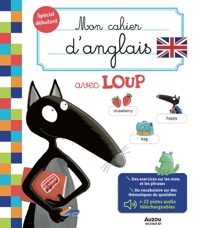 Mon cahier d'anglais avec loup (version belgique) - Image principale