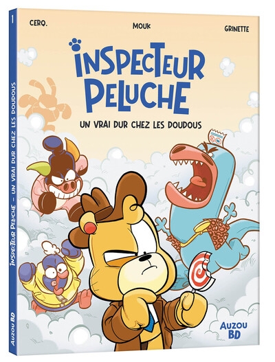 Inspecteur peluche - tome 1 un vrai dur chez les doudous - Image principale