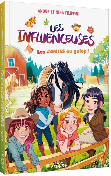 Les influenceuses - tome 6 les #4mies au galop ! - Image principale