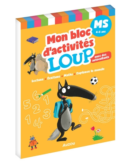 Mon bloc d'activités avec loup - ms - Image principale