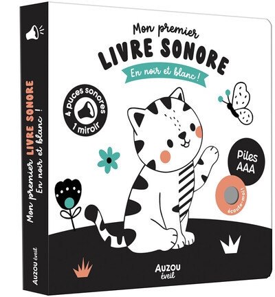 Mon premier livre sonore en noir et blanc ! - Image principale