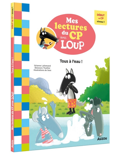 Tous a l'eau ! - mes lecture du cp avec loup - Image principale