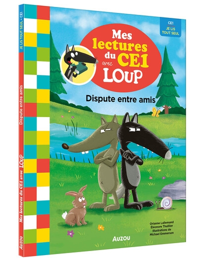 Mes lectures du ce1 avec loup - dispute entre amis - Image principale