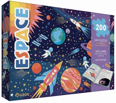Espace puzzle - livre - poster - Image principale