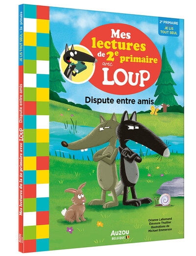 Mes lectures de 2e primaire avec loup - dispute entre amis - Image principale