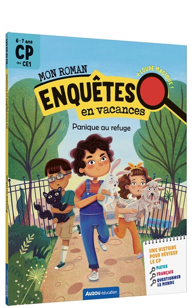 Mon roman enquêtes en vacances cp - panique au refuge - Image principale