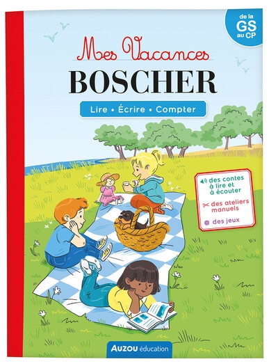Mes vacances boscher - de la gs au cp - 2026 - Image principale