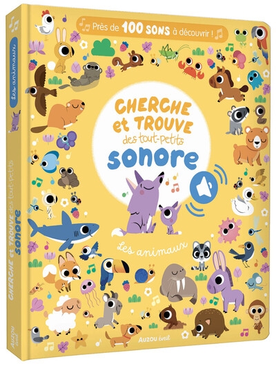 Cherche et trouve des tout-petits sonore - les animaux - Image principale
