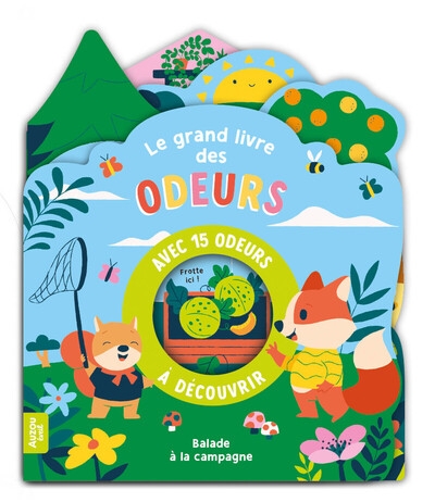 Le grand livre des odeurs - balade a la campagne - Image principale