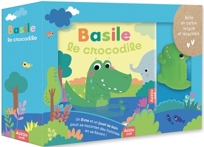 Mon premier livre de bain - basile le crocodile - Image principale
