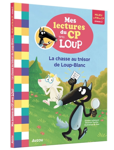 La chasse au trésor de loup-blanc - lecture loup cp - Image principale