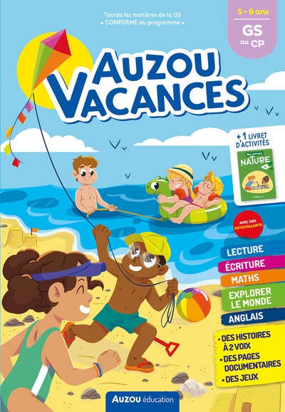 Auzou vacances - de la gs au cp 2022 - Image principale