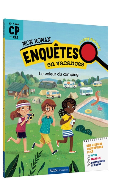 Mon roman - enquêtes cp - le voleur du camping - Image principale