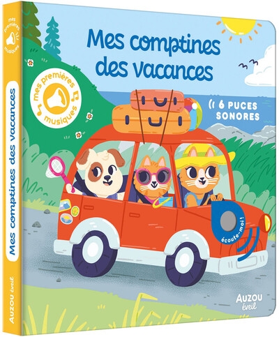 Mes comptines des vacances - mon premier sonore - Image principale