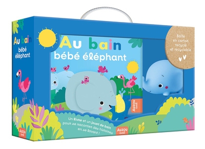 Mon premier livre de bain - au bain bébé éléphant ! - Image principale