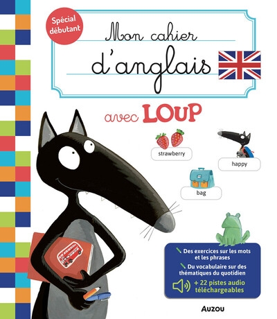 Mon cahier d'anglais avec loup - mon cahier de soutien - Image principale