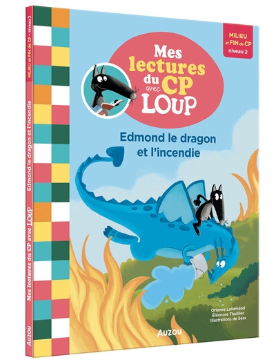 Edmond le dragon et l'incendie ned - lecture loup cp - Image principale
