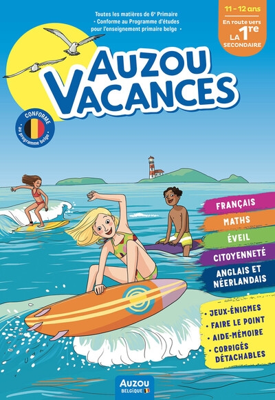 Auzou vacances - en route vers la 1re secondaire - Image principale