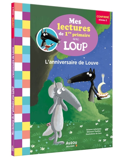 Mes lectures de 1re primaire avec loup - mes lectures de 1re primaire avec loup - l'anniversaire de louve - Image principale