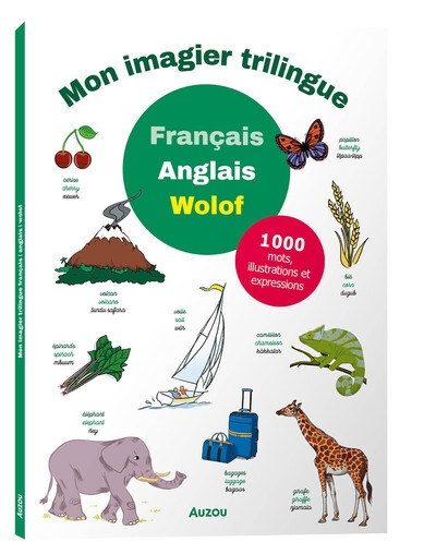 Mon imagier trilingue français anglais wolof - Image principale