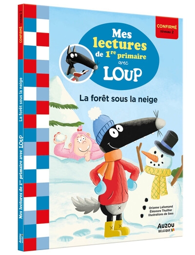 Mes lectures de 1re primaire avec loup - la forêt sous la neige - Image principale