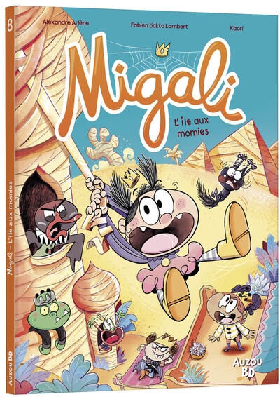 Migali - tome 8 l'île aux momies - Image principale