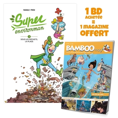 Super environman - tome 01 + bamboo mag offert - Image principale