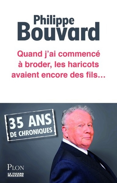 Quand j'ai commencé à broder, les haricots avaient encore des fils... - Image principale