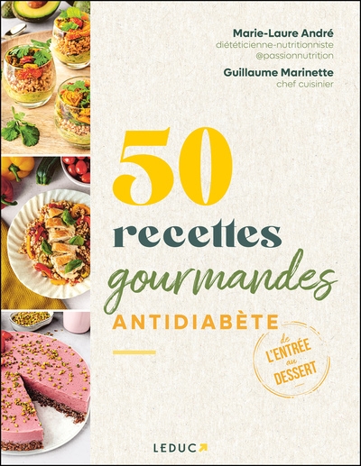 50 recettes gourmandes antidiabète - Image principale