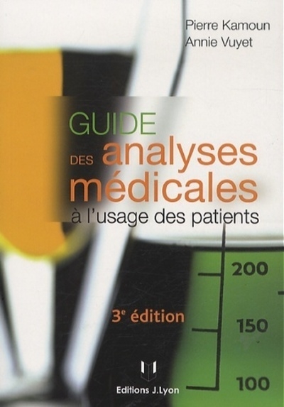 Guide des analyses médicales à l'usage des patients - Image principale