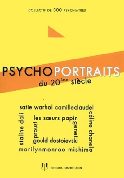 Psychoportraits du 20eme siecle - Image principale