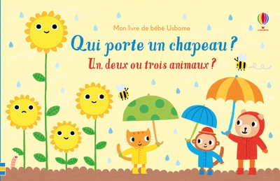 Qui porte un chapeau ? - mon livre de bébé usborne - Image principale