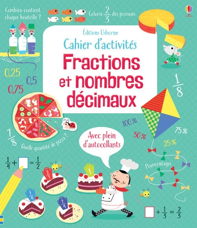 Cahier d'activités - fractions et nombres décimaux - Image principale