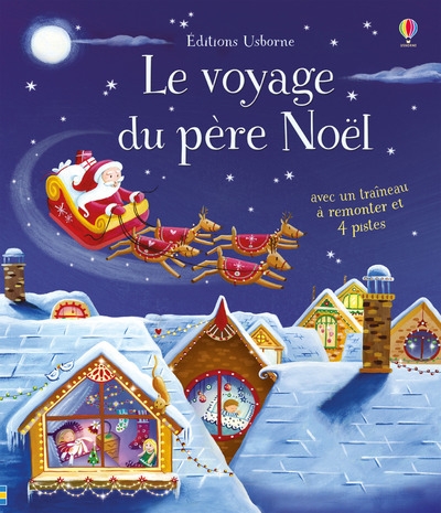 Le voyage du père noël - livre avec jouet à remonter - Image principale