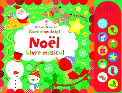 Avec mon doigt... noël - livre musical - Image principale