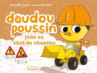 Doudou poussin joue au chef de chantier - Image principale