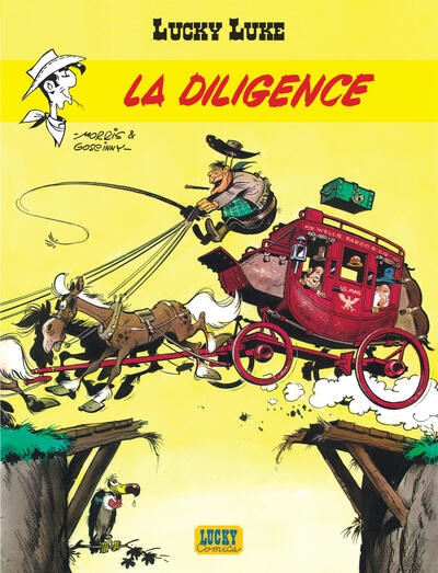Lucky luke - tome 1 - la diligence - Image principale