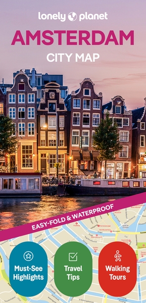 Amsterdam city map 3ed -anglais- - Image principale