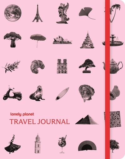 Lonely planet's travel journal : pink -anglais- - Image principale