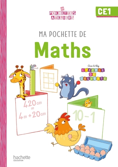 Ma pochette de maths ce1 - les pochettes ateliers - pochette élève - ed. 2021 - Image principale